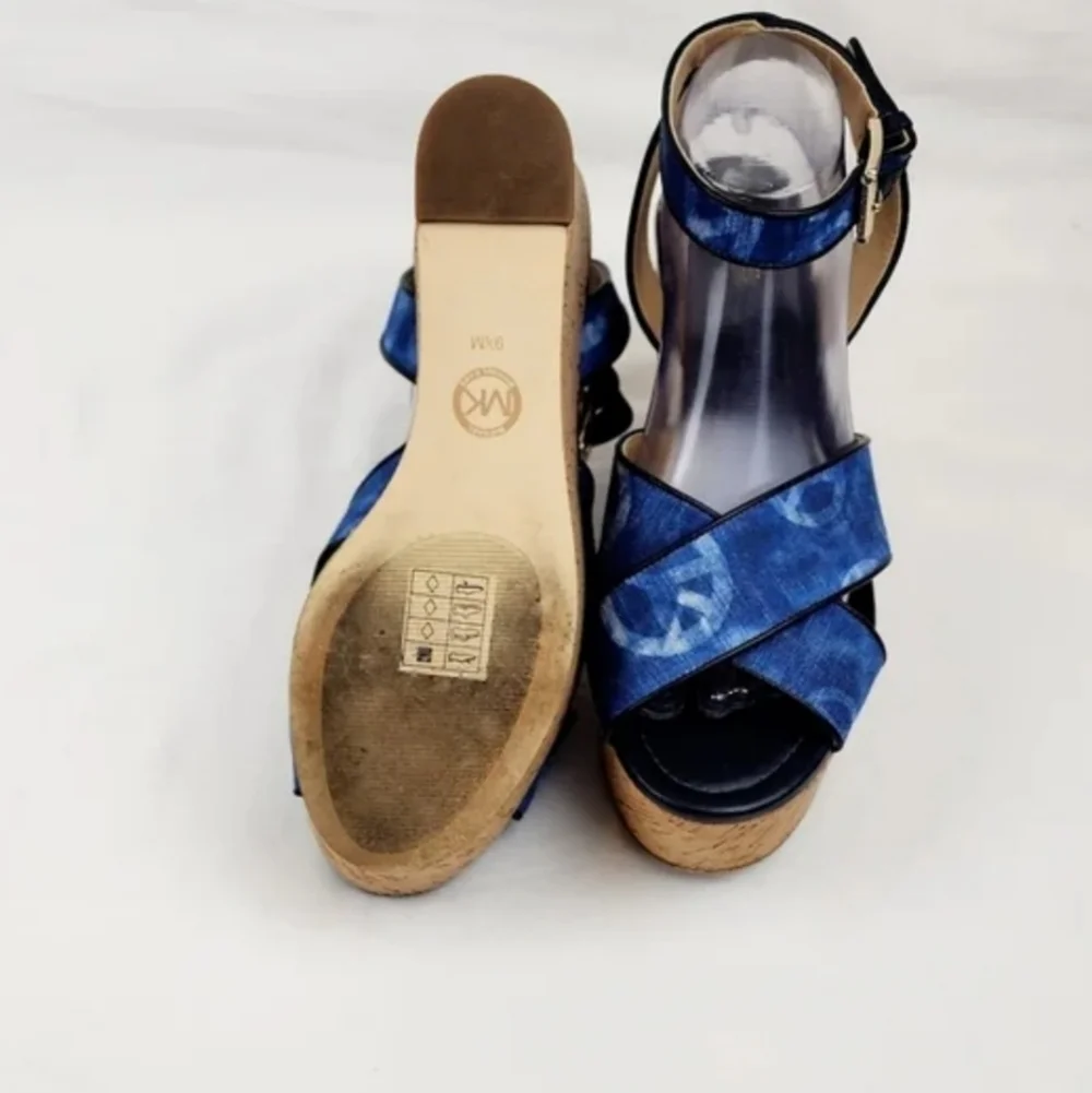 Michael Michael kors Abott Tie Dye wedge sandals